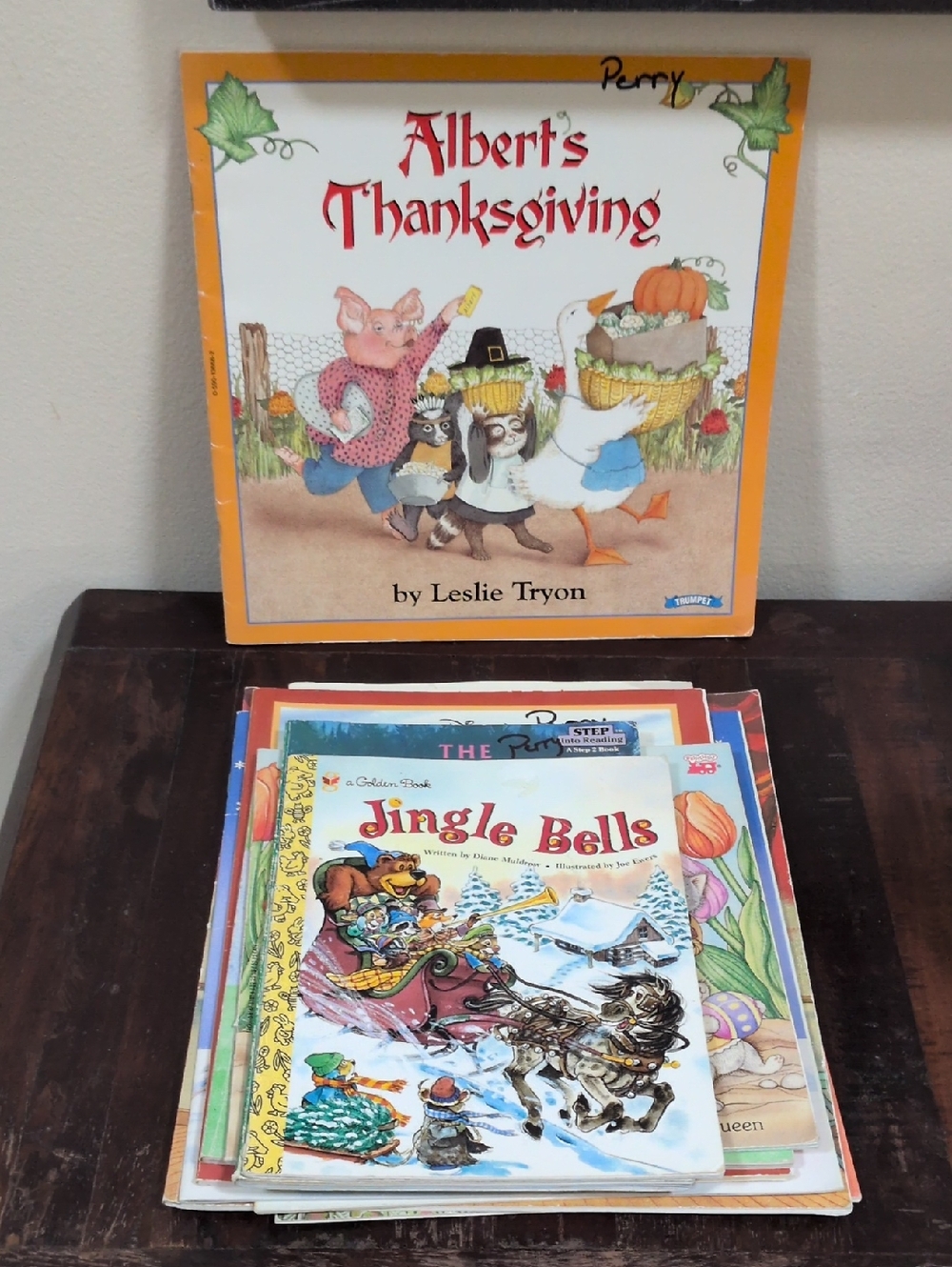 Scholastic Children's Literature Lot of 11 Fiction Holiday Picture Books Vintage